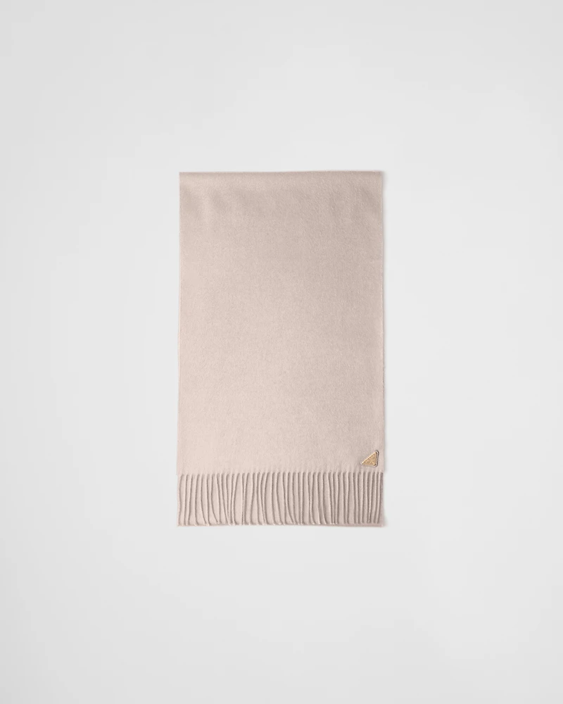 Silk and cashmere scarf