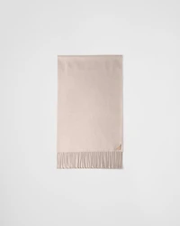 Silk and cashmere scarf