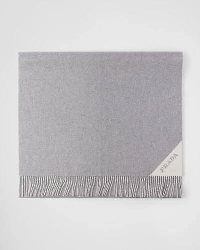 Double cashmere scarf