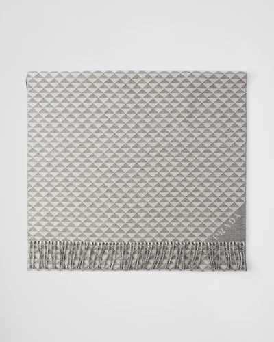 Symbole double wool and cashmere stole