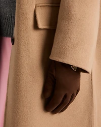 Suede gloves