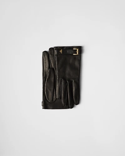 Nappa leather gloves