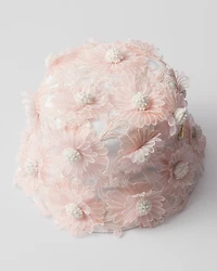 Guipure lace bucket hat