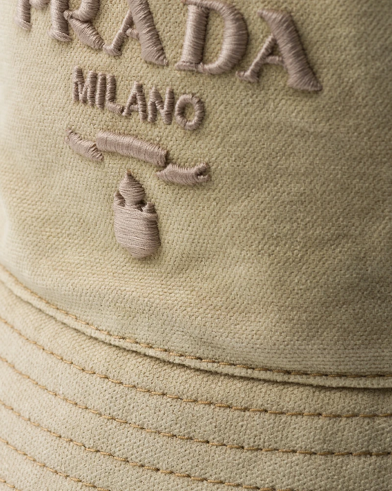 Canvas bucket hat