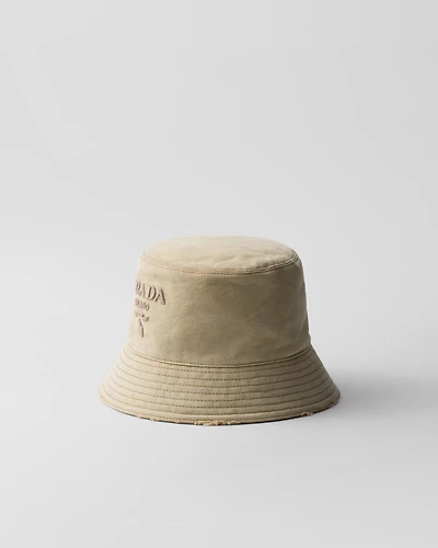 Canvas bucket hat