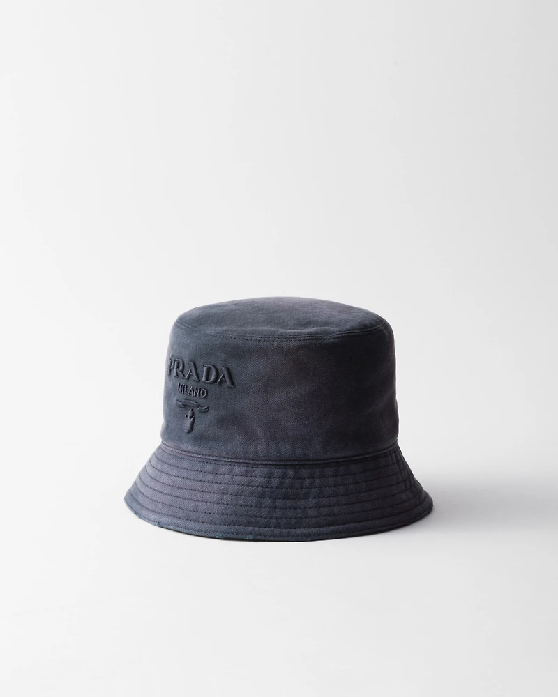 Canvas bucket hat