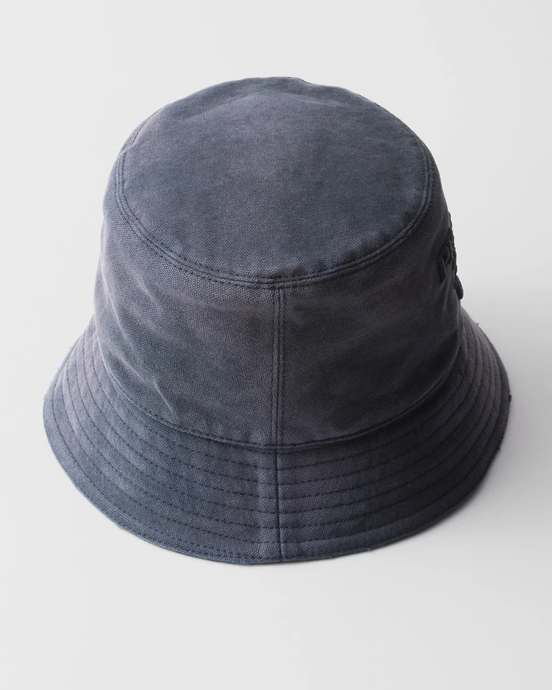 Canvas bucket hat