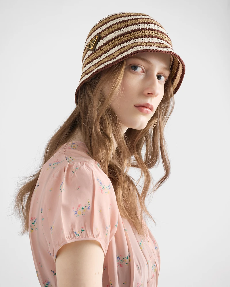 Crochet bucket hat