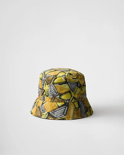 Printed Re-Nylon bucket hat