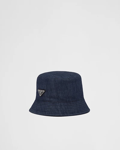 Denim bucket hat