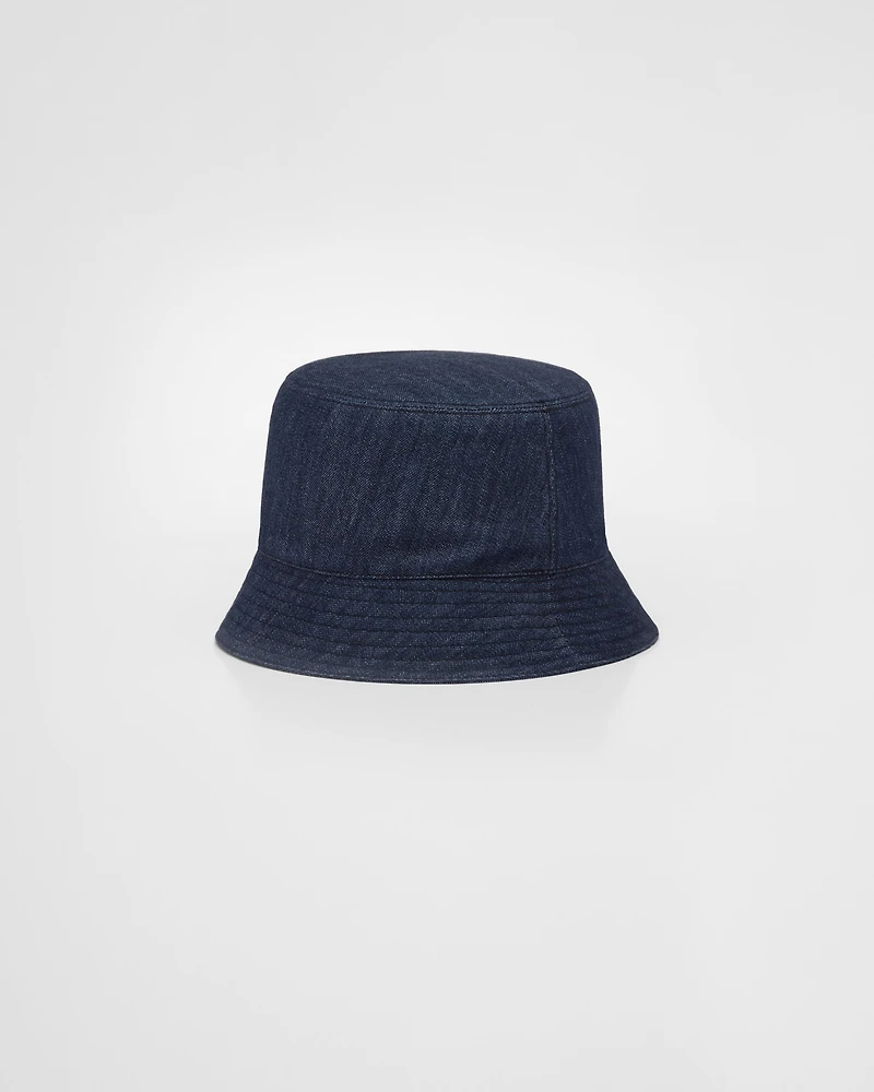 Denim bucket hat