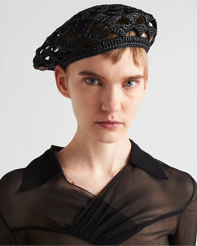Crochet beret