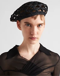 Crochet beret