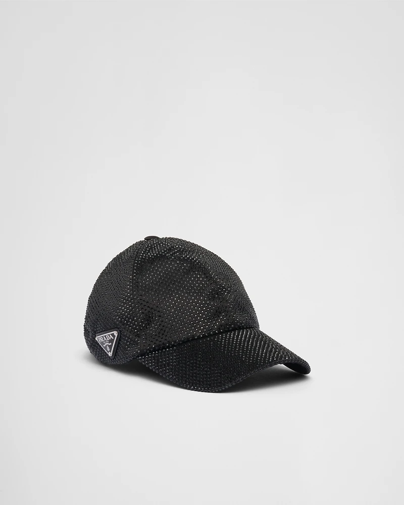 Duchesse baseball cap with crystals