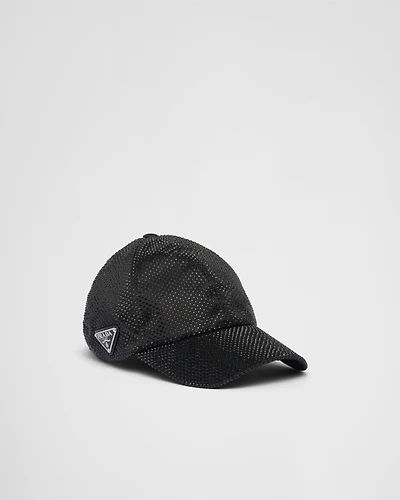 Duchesse baseball cap with crystals