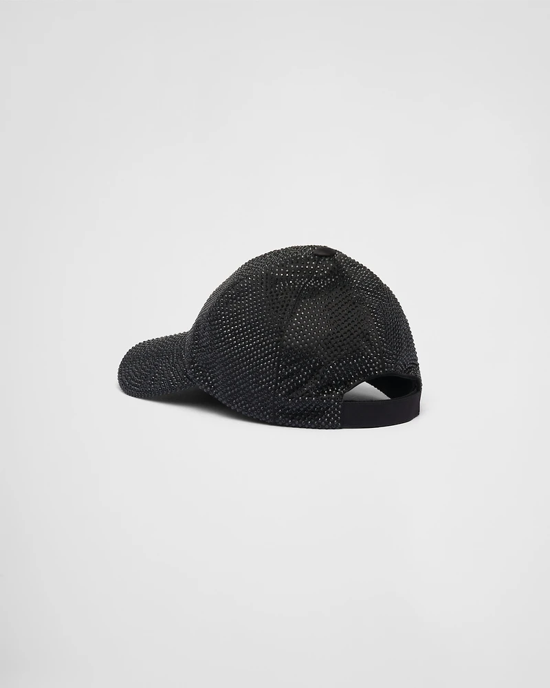 Duchesse baseball cap with crystals