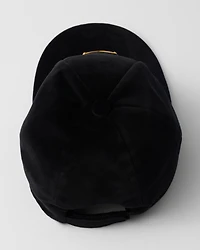 Velvet baseball cap