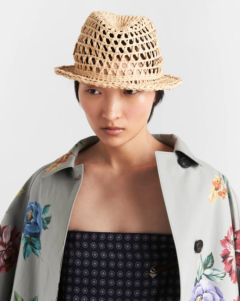 Crochet fedora