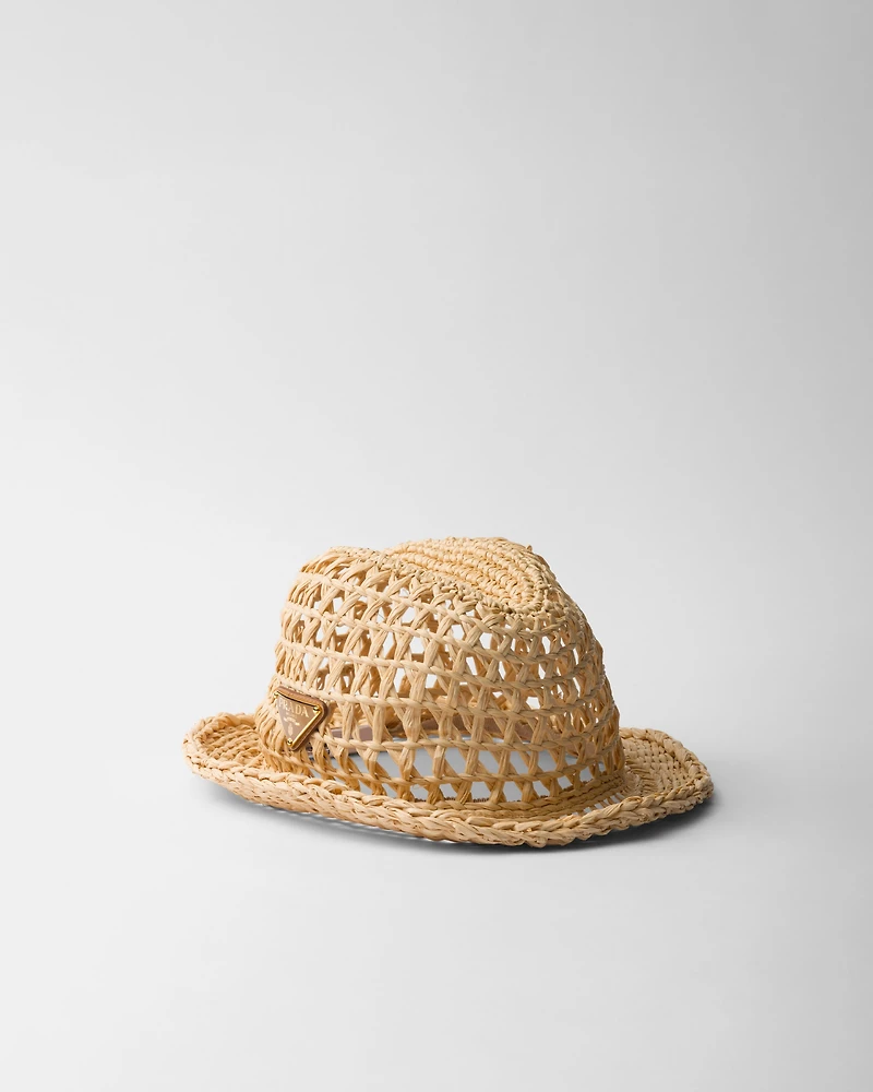 Crochet fedora