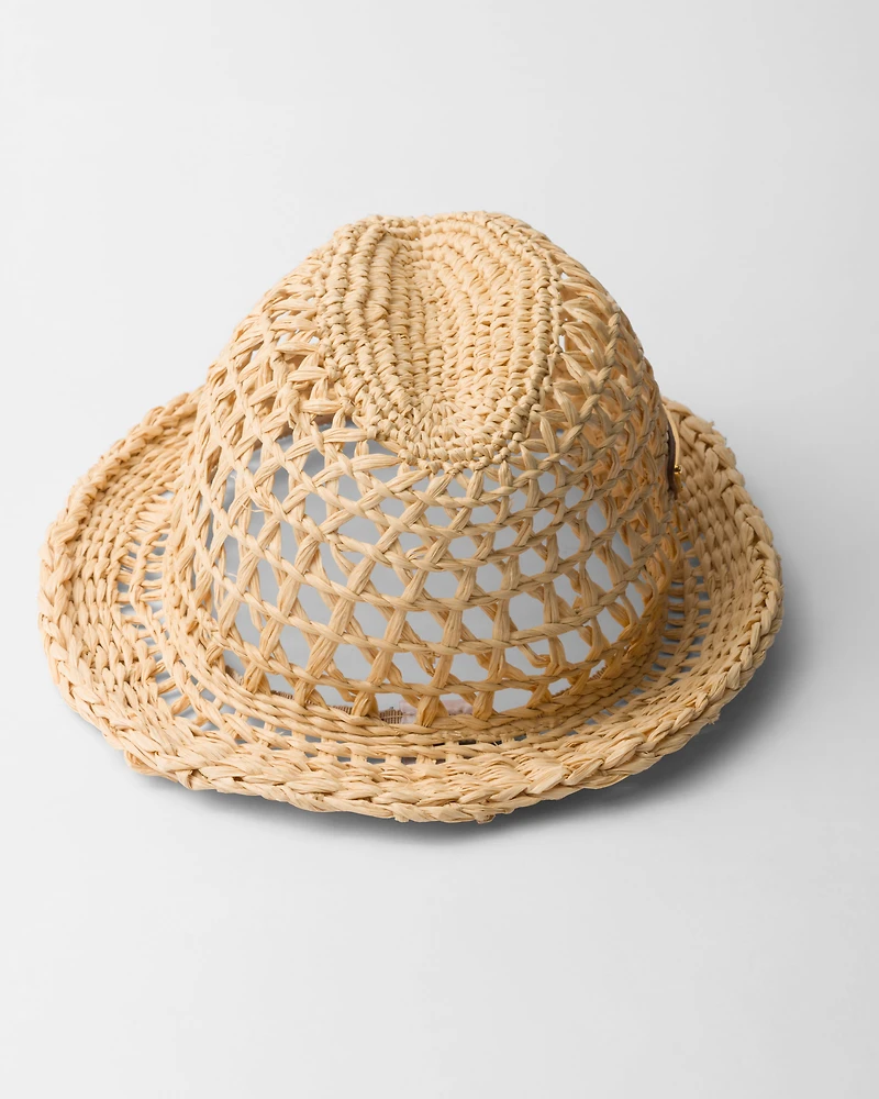 Crochet fedora