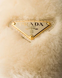 Shearling earmuffs
