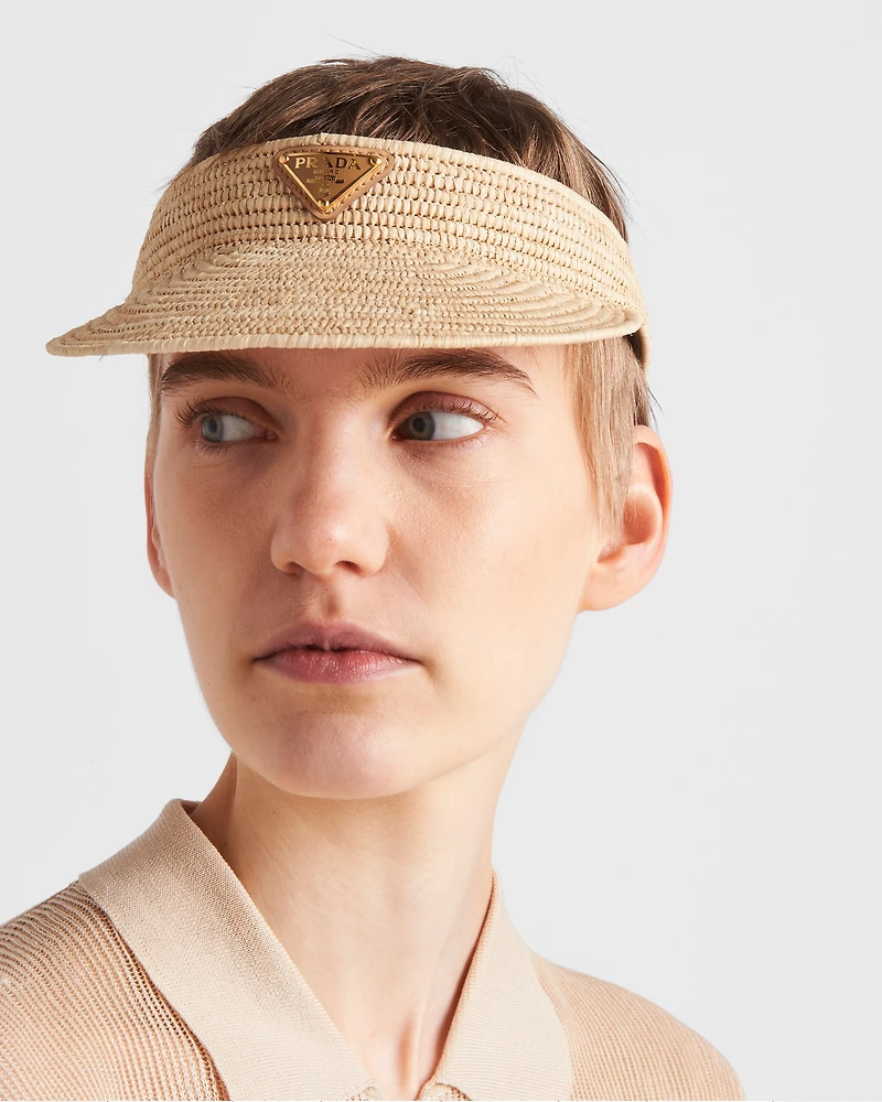Crochet visor