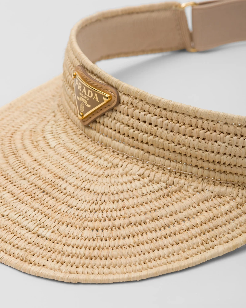 Crochet visor