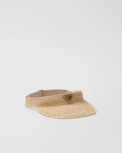 Crochet visor