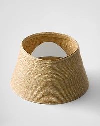 Straw visor