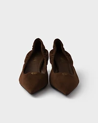 Suede pumps