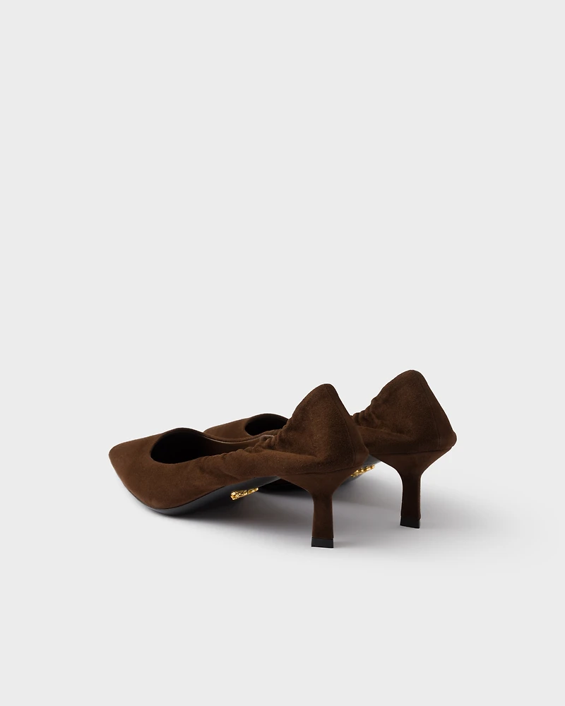 Suede pumps