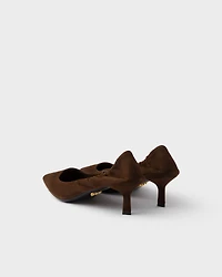 Suede pumps