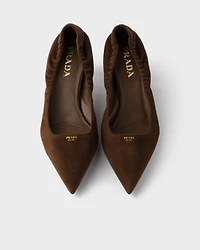 Suede pumps