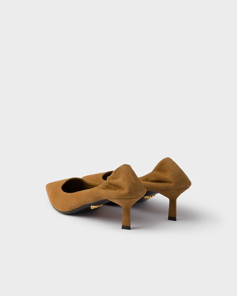 Suede pumps