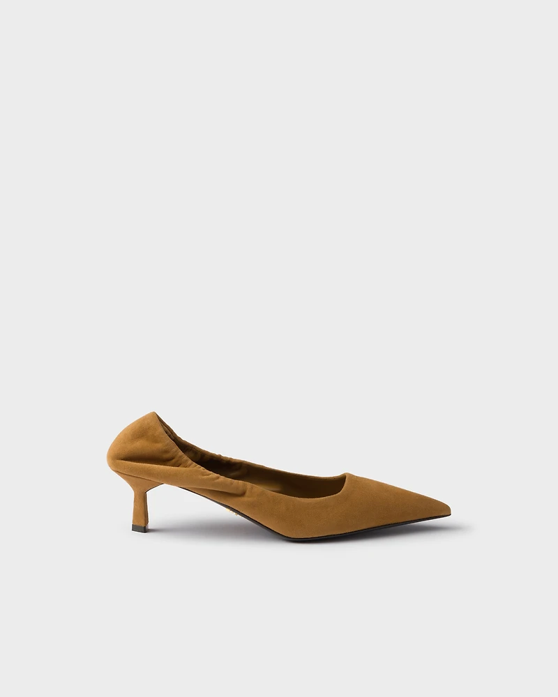 Suede pumps