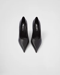 Leather pumps