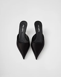 Satin mules