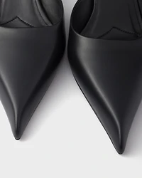 Leather mules
