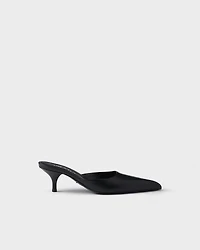 Leather mules