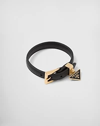 Saffiano leather bracelet
