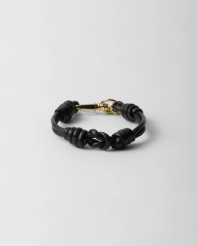 Nappa leather bracelet
