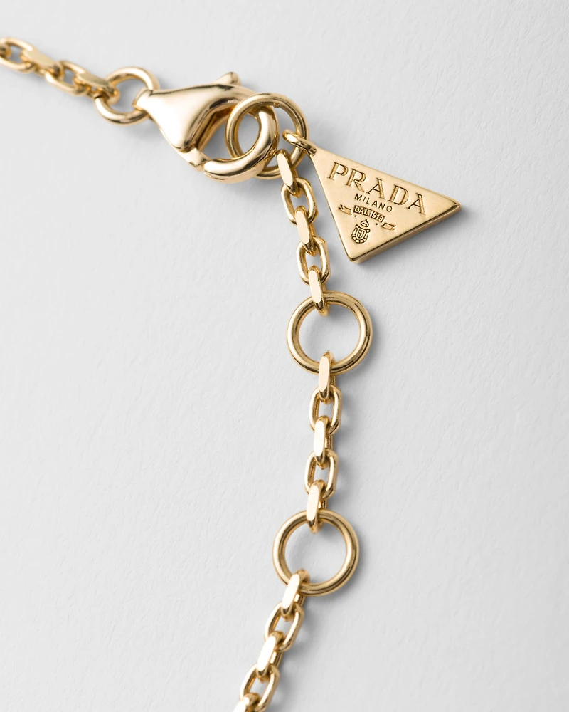 Enameled metal bracelet
