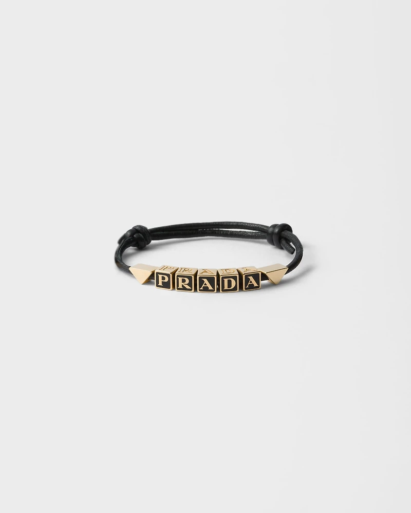 Nappa leather bracelet