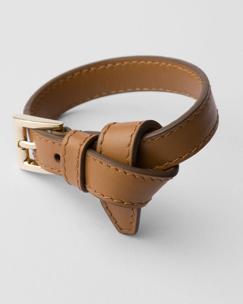Leather bracelet