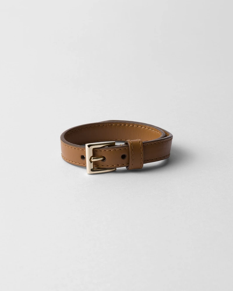 Leather bracelet