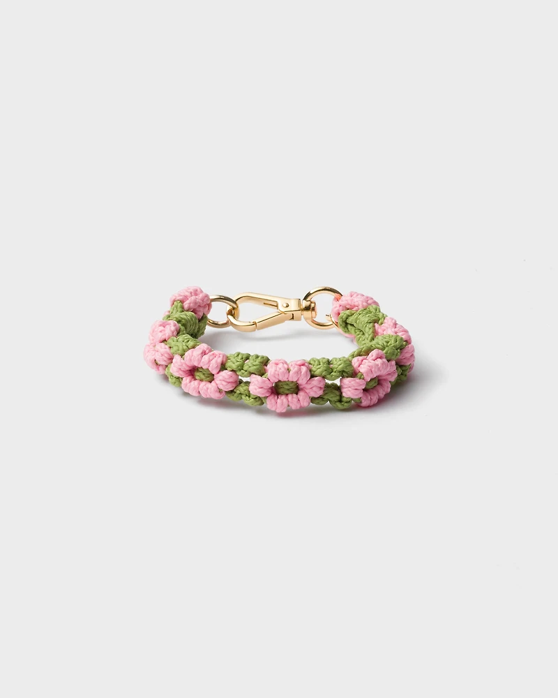 Braided cord bracelet