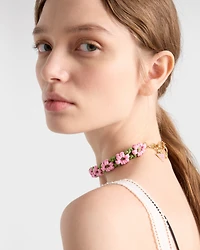 Braided cord choker