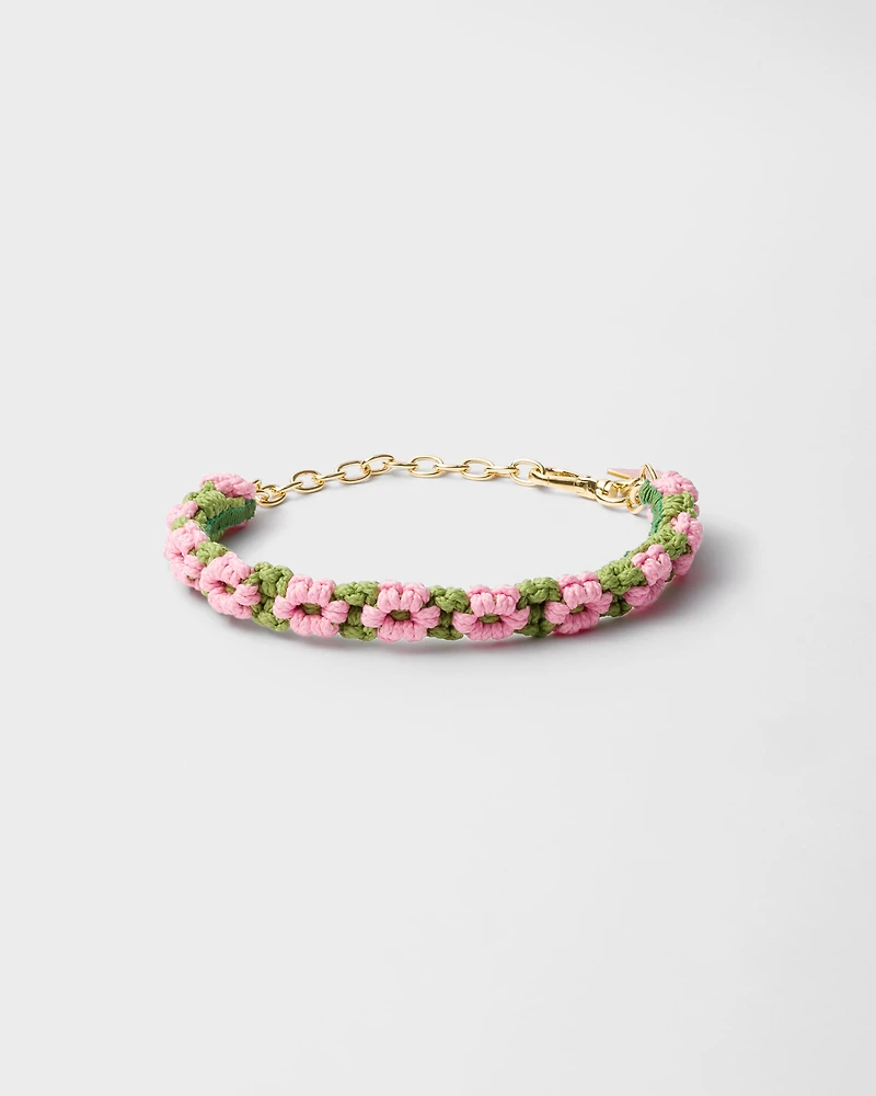 Braided cord choker