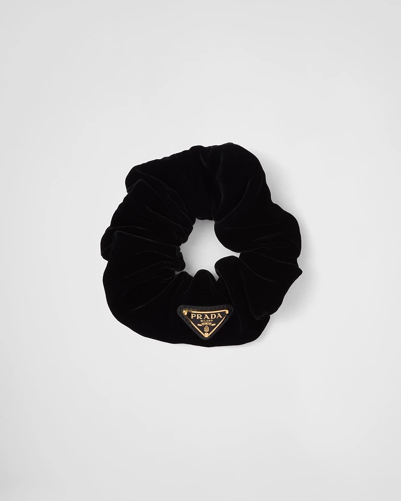 Velvet scrunchie