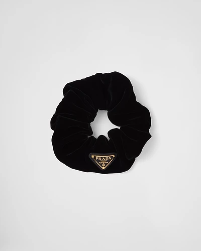 Velvet scrunchie